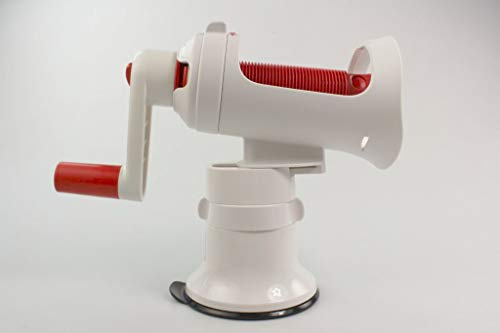 Tupperware Chef Profi-Chef Spiralwerk rot-weiß Spaghetti Spirale Gemüseschneider 35694