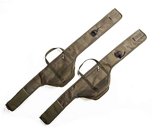 Sonik XTRACTOR Rutenfutteral für Karpfenruten Einzel - Futteral für Angelruten Einzelrute zum Karpfenangeln in 6ft , 9ft und 10ft - Rutentasche für Karpfenangeln, Größe:9'
