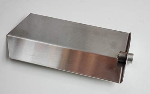 Culvert Shovel for Culvert Pipes That are 8 Diameter or Bigger. Made in USA Out of Stainless Steel. (Handle is NOT Included) Screw on 1/2 Threaded Steel Pipe to Make Shovel Any Length