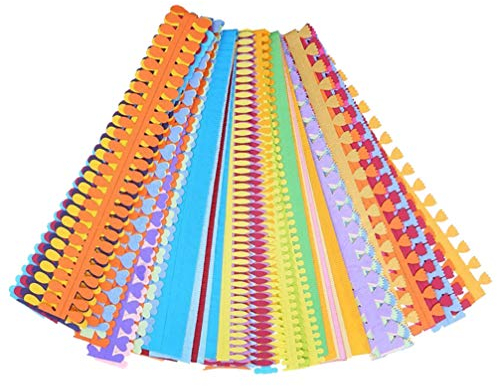 HEALLILY 60 Stück DIY Quilling Kunst Blumen Papier Handgemachte bunte Quilling Blumen Blütenblatt Streifen für Kinder Familie Kunst Handwerk Basteln Werkzeug