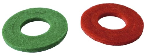 KRAWEHL - Rondelles anti-sulfate, résistantes, petites et légères, évite la corrosion, idéales cosses et câbles de batterie, avec graisse pour terminal, Ø45 mm