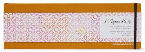 SENNELIER CARNET AQUARELLE 10x30CM 20F 3