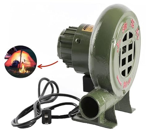 Souffleur De Forge De Forgeron Électrique - 220V Ventilateur Électrique De Cheminée, Electrique Souffleur, Briquets À Charbon Forge BBQ, Pour Camping/souffleur D'air De Cuisine En Plein Air(100W)