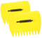 Yardwe 1Paio Rastrello per Ergonomico con Forte Serraggio Strumento Portatile per Detriti