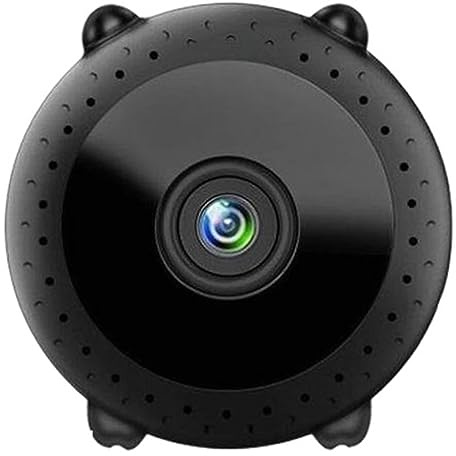 ZGJIAJU 4K Smart Mini WiFi Camera Action Espial Camaras Invisible Night Vision Body Camera Videocamere di Sorveglianza for Auto Chiarezza Precisa(with 16G TF Card,WiFi 1080P)