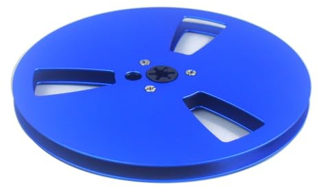 XAGMODSHN 1/4 7inch Empty Reel for Reel to Reel Tape Recorders for Open Reel Sound Deck, Aluminum Alloy Reel