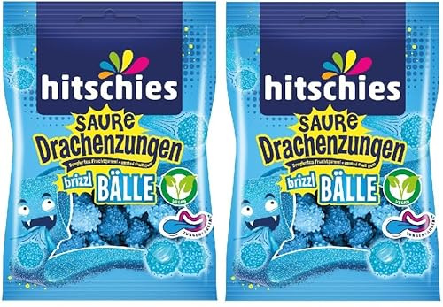 Hitschler Hitschies Brizzl Bälle blau (2 x 100g)