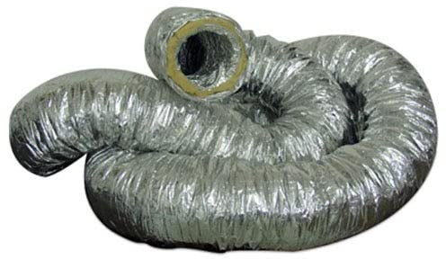 Alu-Abluftschlauch Aluflexrohr schallgedämmt Sonoconnect - 10m (127mm)