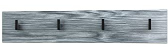 Vladon Wandgarderobe Wandpaneel Garderobenpaneel Linea V2, Made in Germany, in Avola-Anthrazit