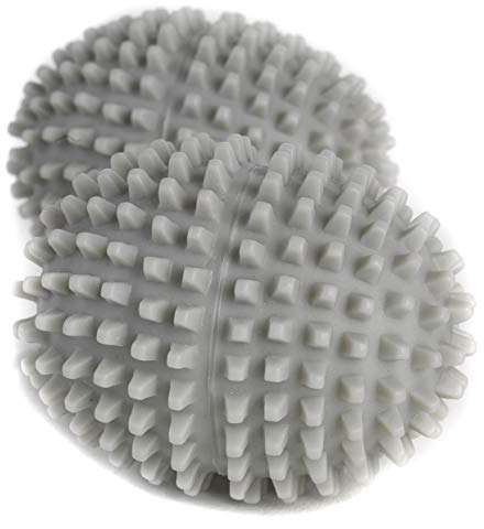 Kleeneze COMBO-5431 Trocknerbälle, 4er-Set, wiederverwendbare Waschbälle, Wäsche Weichspüler Roller Trocknerbälle, weniger Falten, Kleidung schneller trocknen, weiche Kleidung, schmilzt nicht, grau