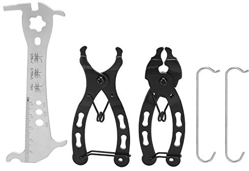 Alvinlite Fahrrad-Reparatur-Werkzeug-Set Fahrrad-Kettenglied-Schneider-Unterbrecher-Zange Fahrrad-Kettenentfernungswerkzeug für Fahrradketten-Inspektion Wartung