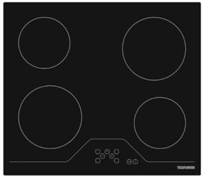 TELEFUNKEN Plaque vitroceramique TK60V4ATT 4 foyers, touches sensitives