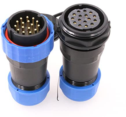 ZBLZGP SD28 16 Pin 10A In Linea Cavo Maschio Femmina Spina Femmina Impermeabile IP68 Aviazione 28MM Spina Rotonda Elettrica Automotive Connettore di Potenza in Plastica