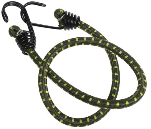 BELLIFFY Outdoor Bungee Seil Mit Haken Hochbelastbare Elastische Zeltleine Für Camping Vielseitig Einsetzbar Zum Sichern Und Befestigen Von Gegenständen