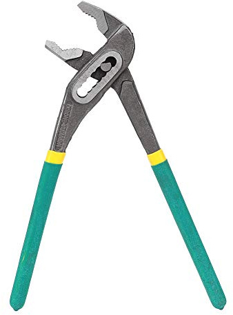 Channel Locks Plier, Heavy Duty Pump Pliers Adjustable Plumbing Pliers Pipe Wrench Pliers Wrench 45# Steel Groove Joint Pliers for Home Repair, Bolts, Pipe and