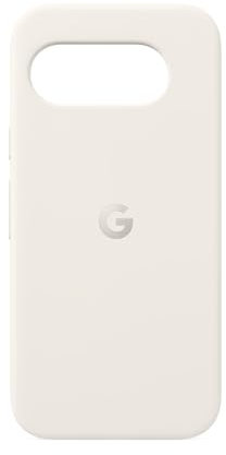 Google Cover Pixel 9a - Silicone duro, resistente alle macchie - Cover per smartphone Android - Grigio creta (Made by