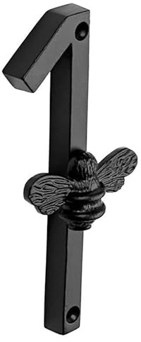 Bee House Number Sign 3D Door Mailbox Numbers 0-9 Self Adhesive House Door Numbers House Street Address Numbers Stickers for Apartment House Room Office Cars