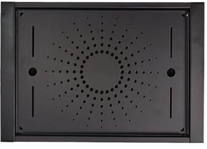 Zestivra - Bandeja de servicio para mesa con depósito de agua | de drenaje portátil de acero inoxidable para casa, barbacoa, bar, oficina, exterior, pícnic