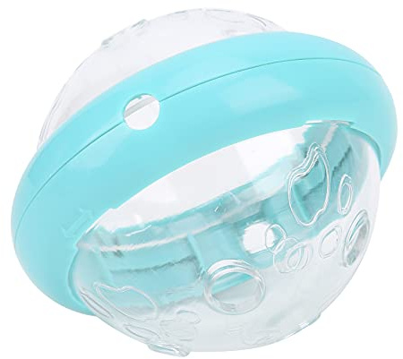 NOENNULL Puzle de comida para mascotas, juguete para platillos voladores, alimentador lento para perros y gatos, dispensador de tratamiento interactivo, estimulación mental, control de porciones