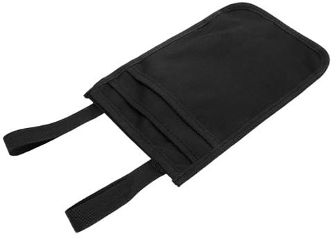 OUNONA Sacoche de Rangement Latérale Légère pour Canne et Fauteuil Roulant Pochette Suspendue Multifonction pour Accessoires de Mobilité Paquet Portable de Voyage pour Usage Extérieur