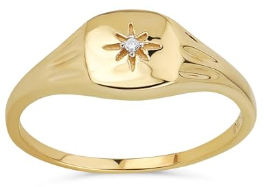 Bling Jewelry Traditioneller Eleganter Minimalistischer Echter Gelber 14K Gold Ehering Für Frauen Dünn Und Stapelbar 1,7 MM Breit