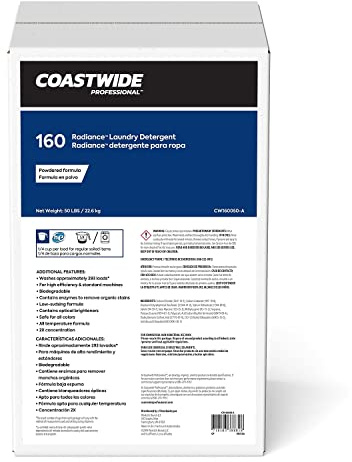 STAPLES Coastwide 665223 Radiance Powdered Laundry Detergent Citrus Scent 50 Lbs.