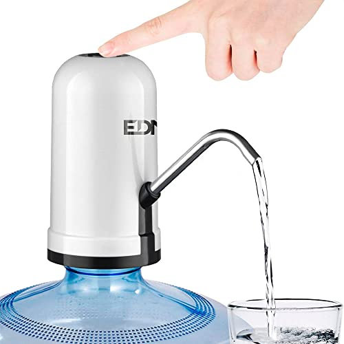 Dispensador de Agua Automático Bomba de Agua Eléctrico Portátil con Carga USB para Garrafa Botella