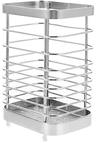 UPKOCH Besteckhalter Mit Ablauflöchern Praktischer Utensilienbehälter Für Küchentheke Platzsparender Chopstick Organizer Für Gabeln Und