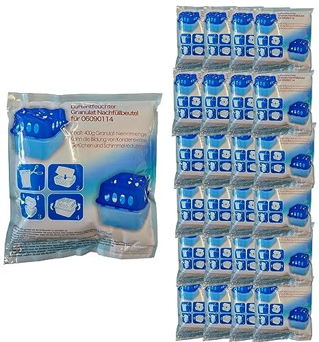 Set di deumidificatori per ambienti, sacchetti di ricarica granulati contro la condensa, variante: sacchetti di ricarica da 24 pezzi