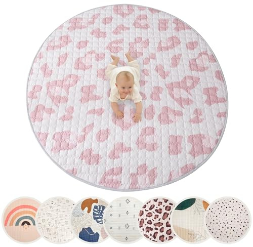 Hakuna Matte Gesteppte Krabbeldecke Baby 150cm – extra dicke 1,5cm