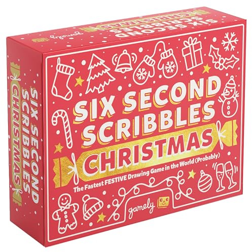 Six Second Scribbles Christmas Edition | Schnelles Zeichnen Partyspiel