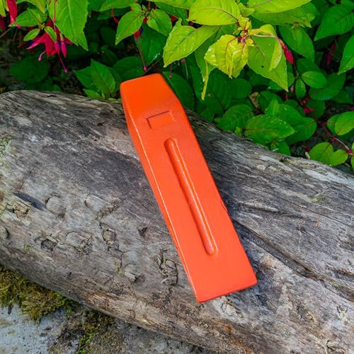 Heavy Duty Log Splitter, Red 1.5kg / 3.3LBS - Log Splitter, Log Splitter Wedge, Wood Splitter, Wood Splitter for Logs
