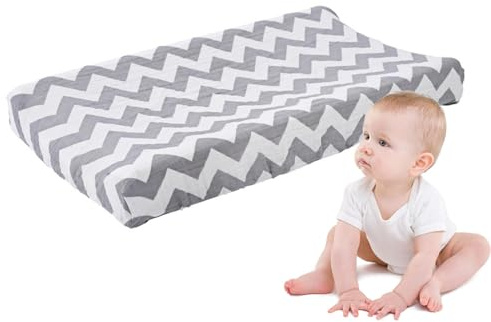 Copertura per fasciatoio, copertura per fasciatoio, copertura per fasciatoio, copertura per fasciatoio, in morbido cotone elasticizzato traspirante, per bambini e bambine