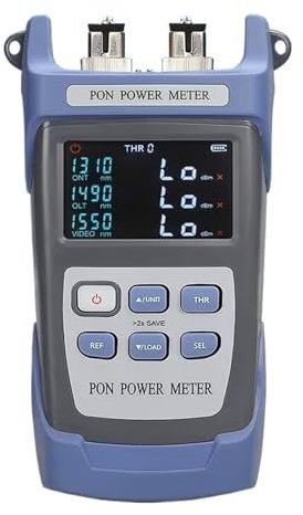 Handheld Fiber Optical PON Power Meter, FTTX, ONT, OLT, 1310, 1490, 1550nm -Network Testers(UPC connector)