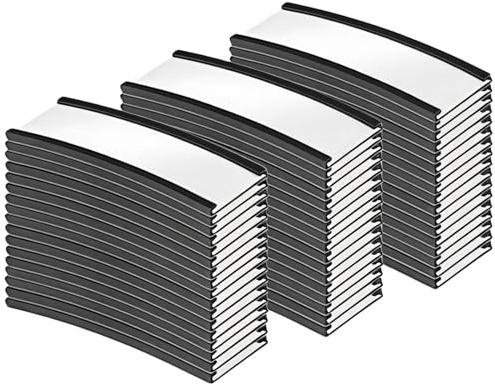 50 C-K-Etikettenhalter, selbstklebende Metall-Regalhalter, 3 x 2,5 cm, mit transparenter Abdeckung und Papiereinsätzen für Aufbewahrung, Büroregale und Schränke