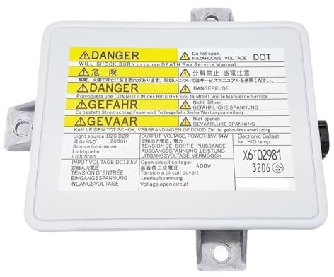 Para Suzuki Para Grand Para Vitara 2005-2012 balastro xenón | X6T02981 D2S D2R H-ID Faro Xenon Electronic Balastro Modulo