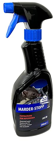 ROBBYROB Marder Spray Marderschutz 500ml Marderspray Abwehrduft Marderabwehr Marderstopp Marderschreck Abwehrspray
