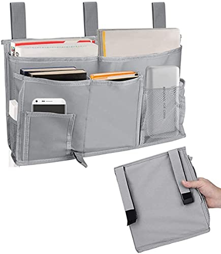 Oxford Stoff Bett Aufbewahrungstasche 8 Taschen wasserdichte Faltbare Bett Organizer Aufbewahrungstasche Nachtaufhängung Große Kapazität Für Telefone Bücher Schlafsäle