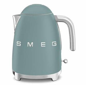 Smeg KLF03EGMEU bollitore verde smeraldo, estetica in stile anni '50