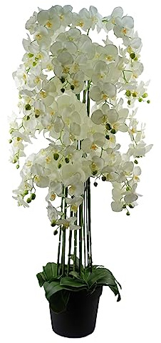 Leaf Design UK - Orchidea artificiale realistica in vaso