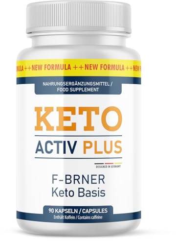 Keto Activ Plus Kapseln - für Frauen und Männer geeignet - mit Garcinia Cambogia - 90 Kapseln pro Dose 1x