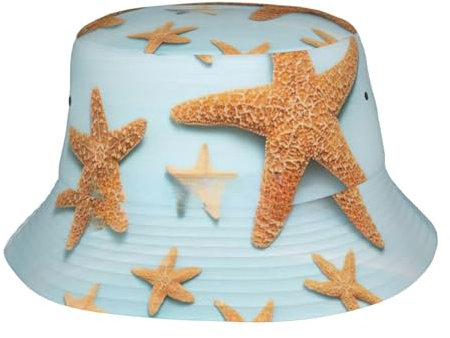 Schöner 3D-Anglerhut mit maritimem amerikanischem Camouflage-Print, modische Sonnenkappe, verstaubarer Fischerhut für Damen, Herren und Teenager