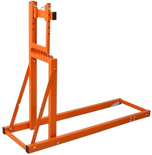 eSkde Adjustable Log Saw Horse - Holder for Branches, Timber, Firewood, Fence Posts, Pallets and More | Sawhorse Chainsaw Trestle | Wood Cutting Stand