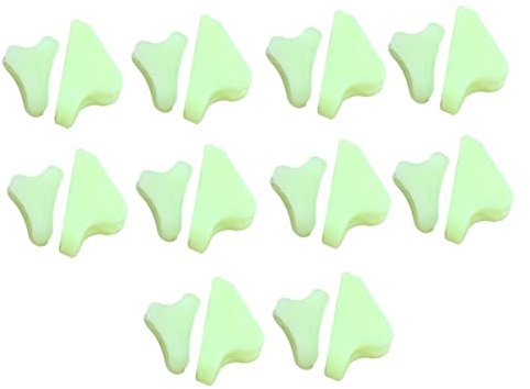 GAROZATION 80stücke Leuchtseil Schnallen Fluoreszierend Zeltseil Schnallen Mit Verstellbarer Outdoor-Schnalle Aus Hochwertigem Kunststoff Für Camping Wandern Und Picknick