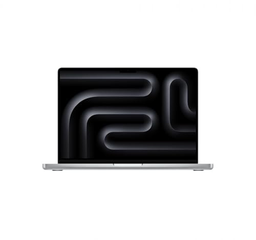 Apple 2024 MacBook Pro Laptop mit M4 Pro Chip mit 14-Core CPU und 20-Core GPU: 14,2 Liquid Retina XDR Display, 24 GB gemeinsamer Arbeitsspeicher, 1 TB SSD Speicher; Silber