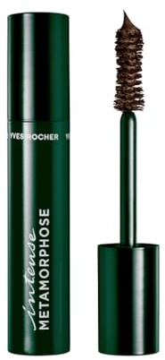 Yves Rocher Intense Métamorphose - Mascara Braun - 7,8 ml | Wimperntusche für volle, schöne Wimpern - Sanftes Braun - Definierter, natürlicher Blick