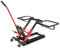 Wiltec Hydraulik-Heber 3 in 1, Motorradheber bis 300 kg, Quad Hebebühne Hubhöhe bis 53 cm, Mobile Hebebühne für ATV, Rasenmäher, Motorräder