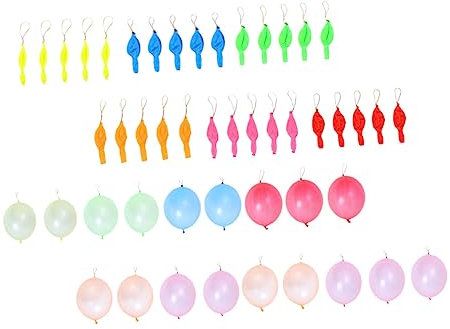 KOMBIUDA 50pcs Boys and Girls Punch Balloon Latex Balls Toy Punch Balloons for Boys and Girls s