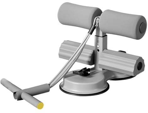 AID Bauchtrainer AB - Bauchtrainer mit verstellbarem Widerstandsband und Saugnapf, leicht und einfach zu tragen | Multifunktionale Übungshilfe, Bauchtrainingsmaschine für zu Hause
