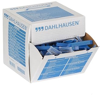 DAHLHAUSEN Rasuradora desechable 1 hoja – Pack 100 unidades (1 cajas de 100) – Uso sanitario profesional
